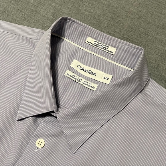 Calvin Klein Button-Down Dress Shirt - Picture 4 of 4